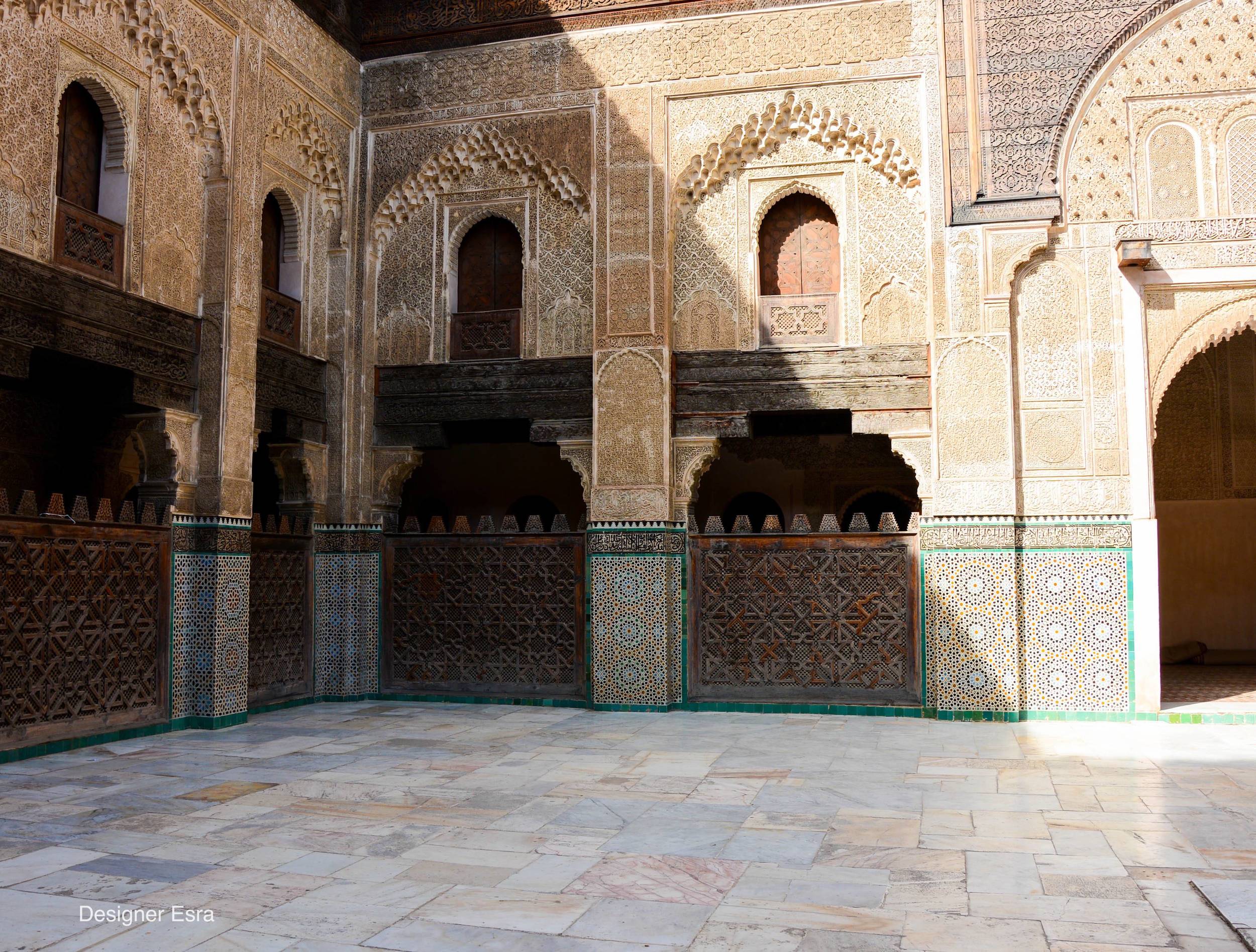 Bou Inania Madrasa in Fes, Morocco