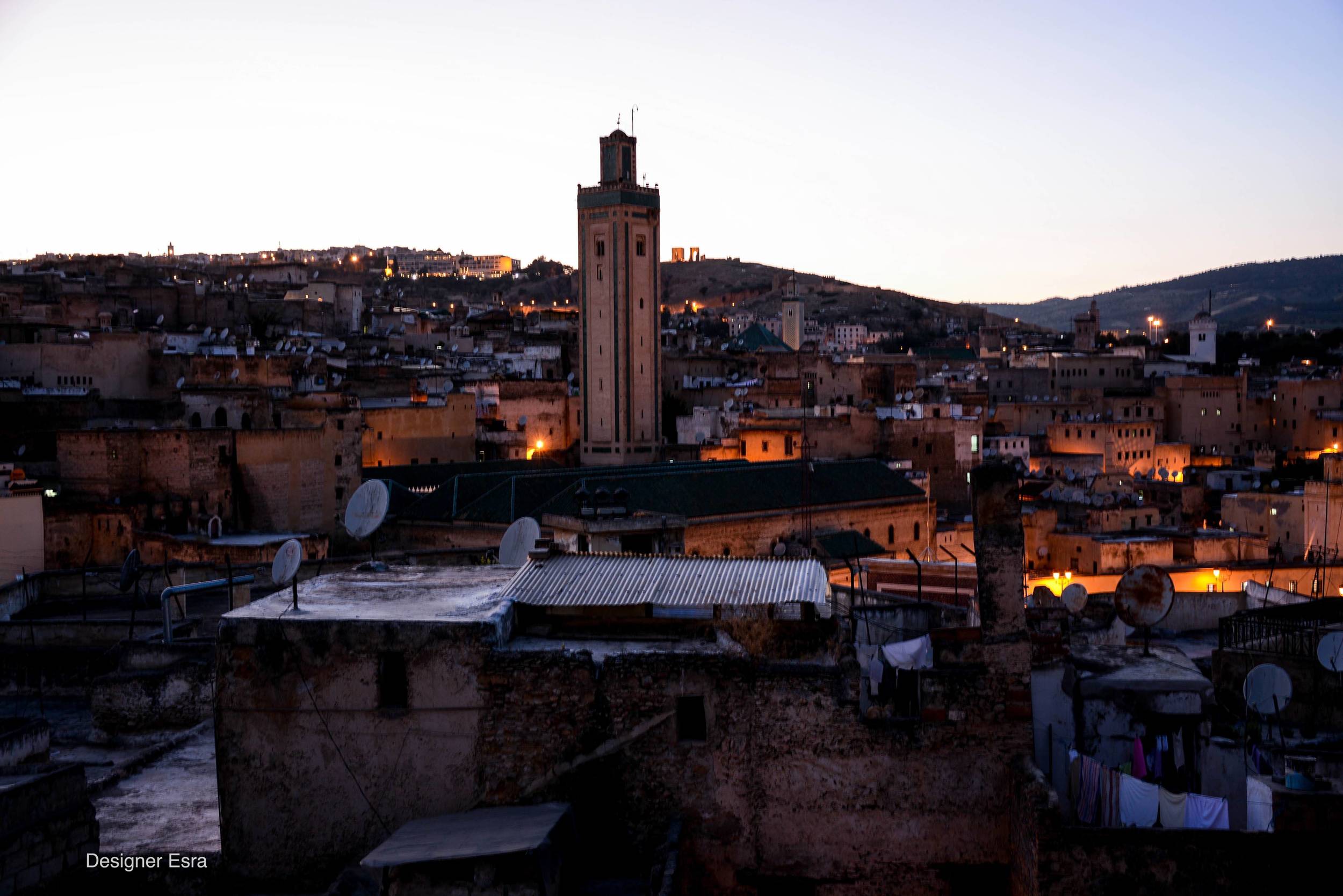 View of Fes from Riad Fes Aicha