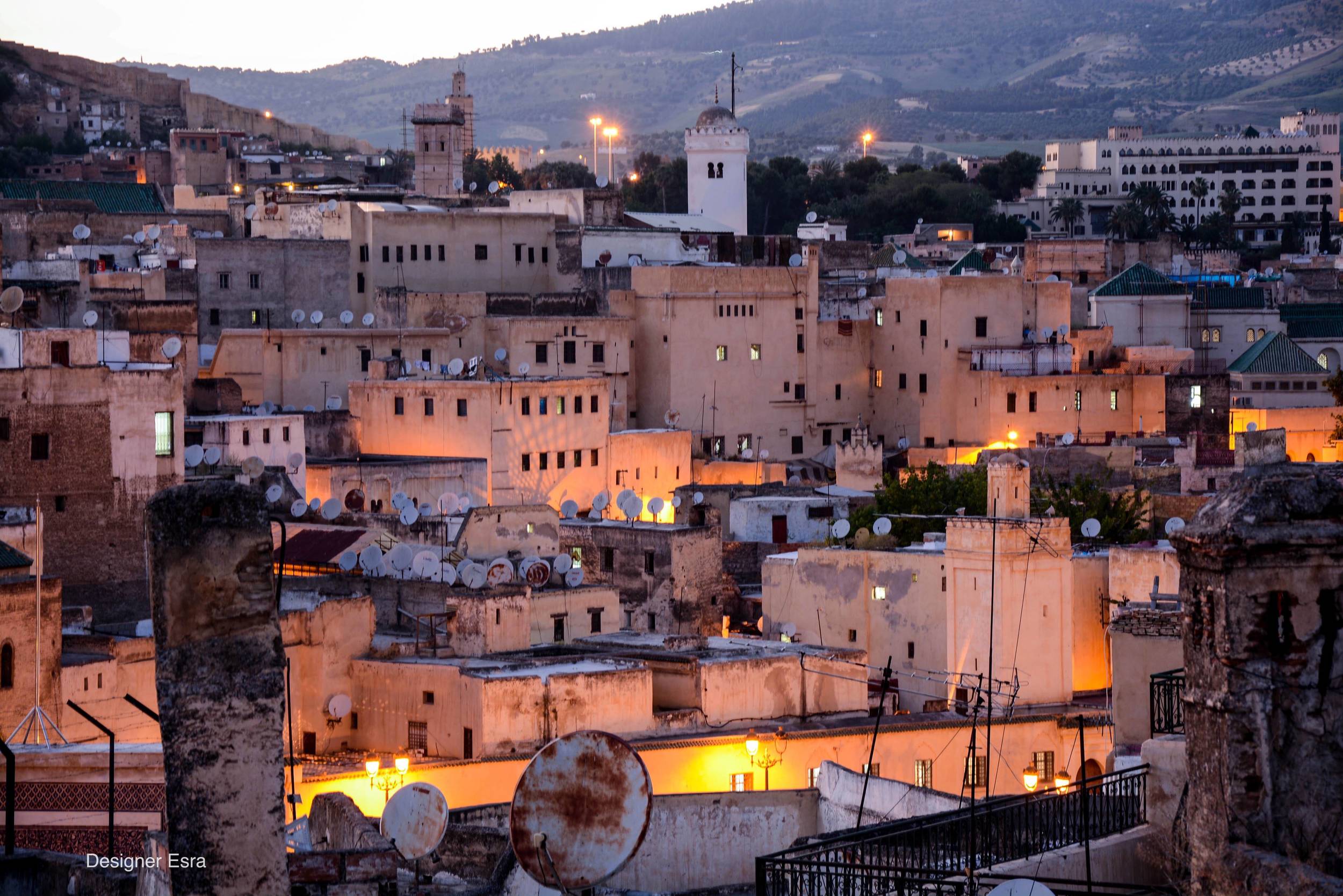 Sunset in Fez