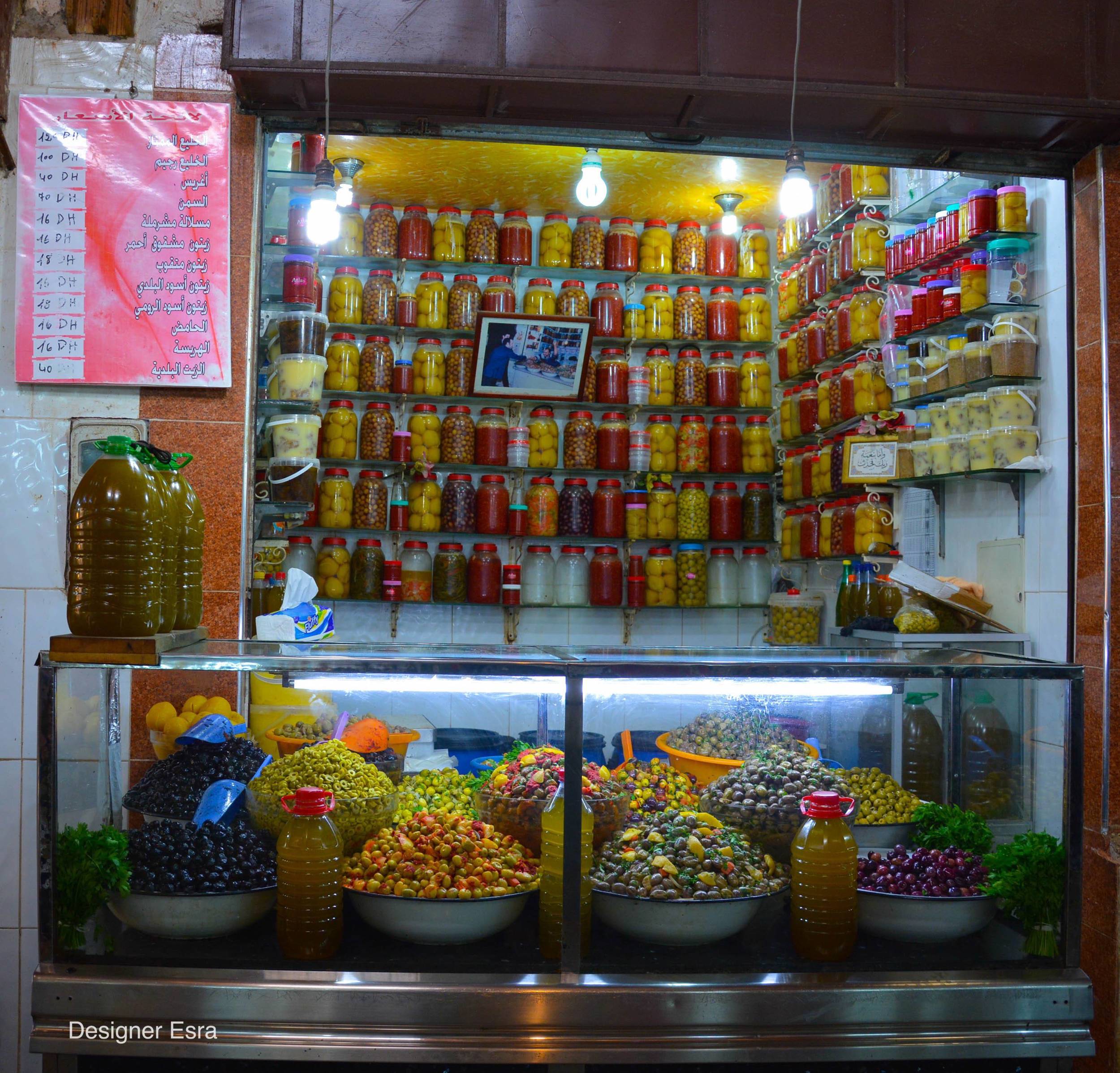 Shopping for Groceries in Fes