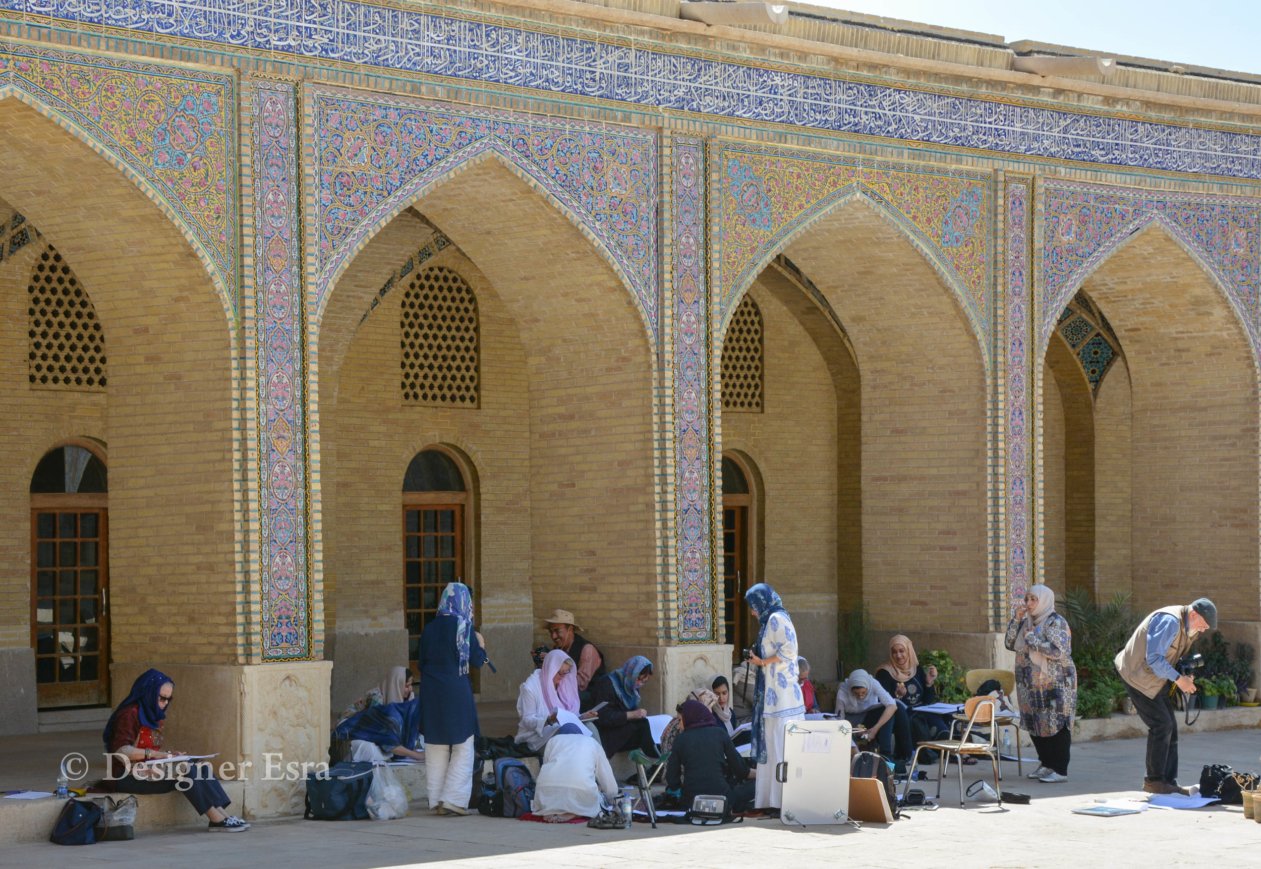 Geometry Session with Paul Marchant in Shiraz 