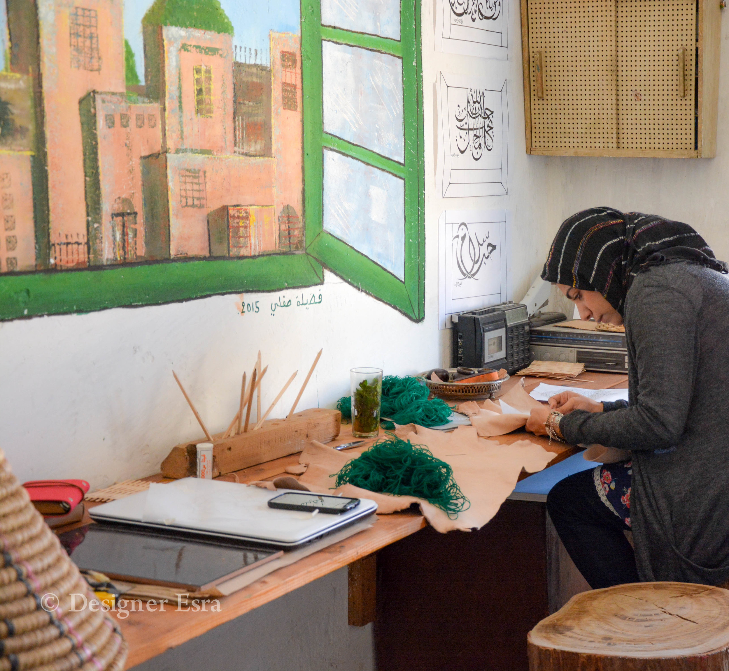 Designer Esra in Fez