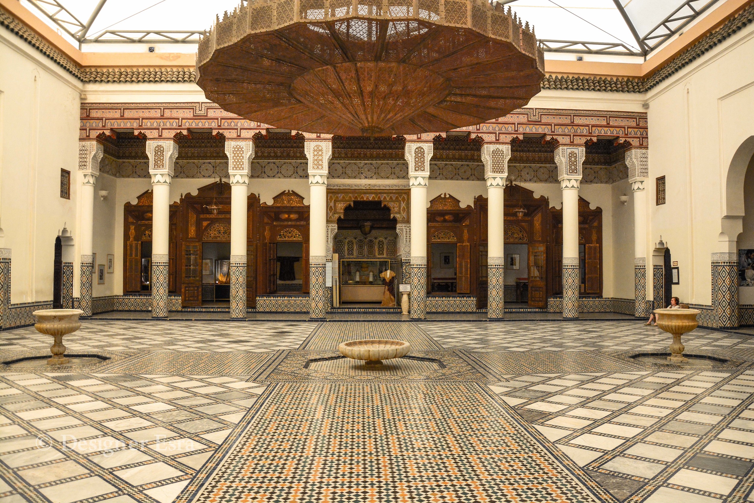 Islamic Pattern in the Museum of Marrakech
