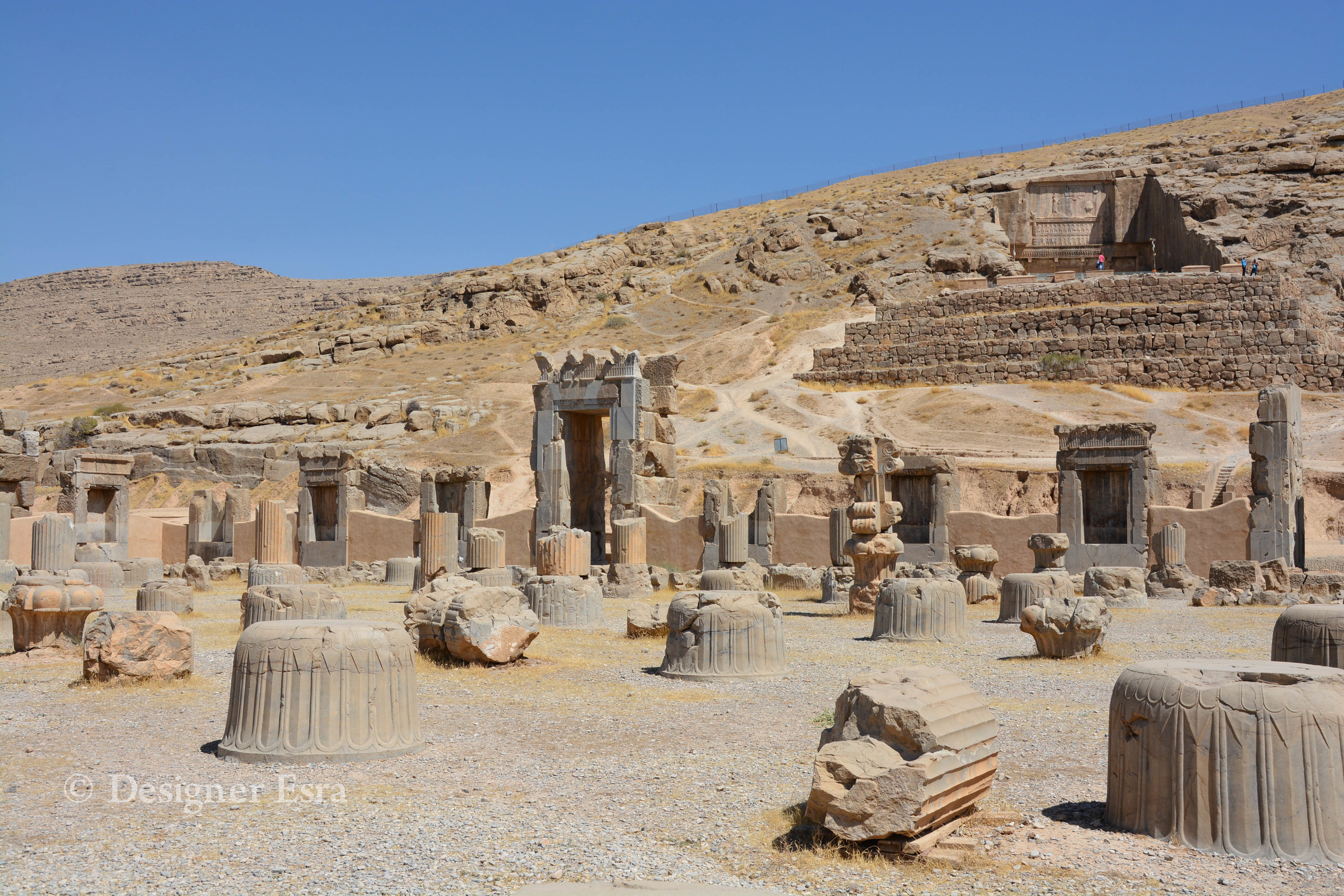 Temple Ruins in Iran 