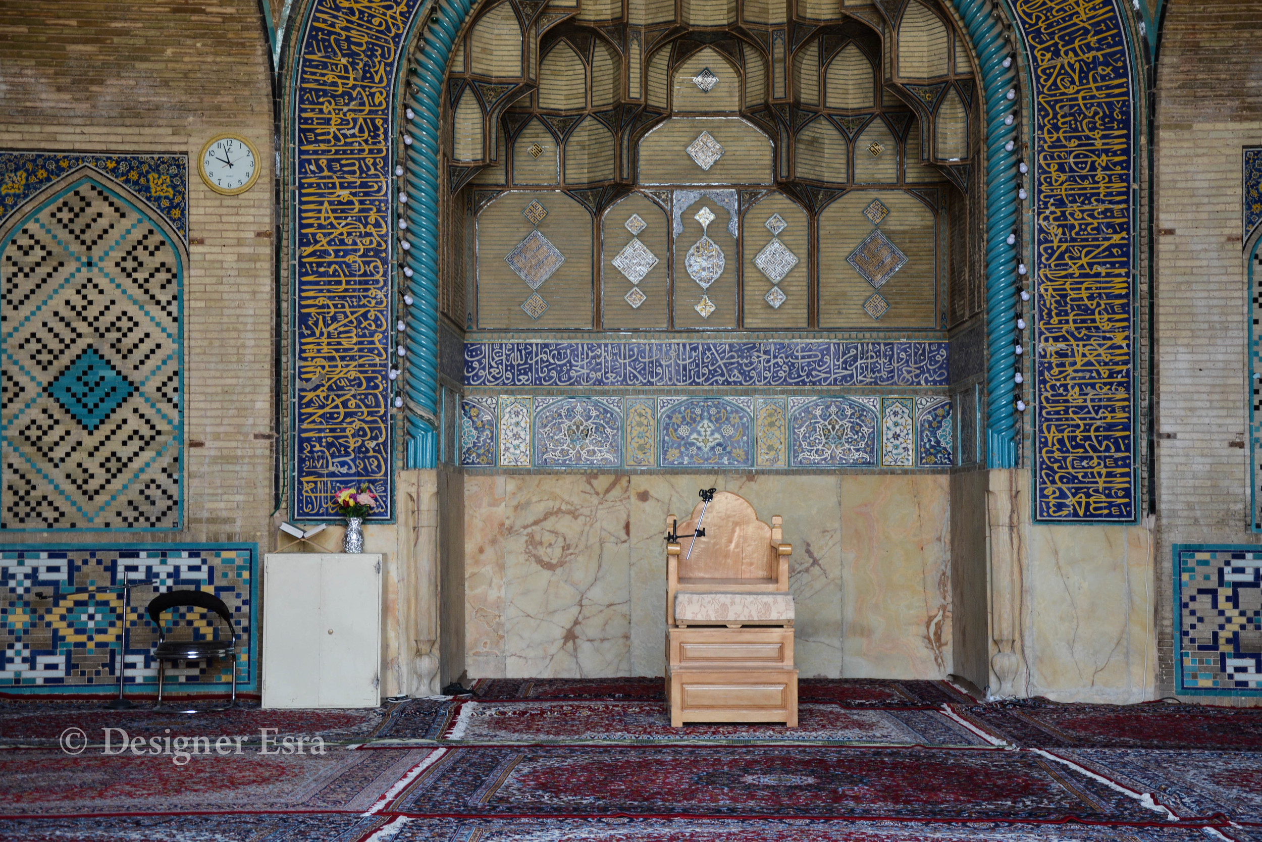 Prayer Area in Hakim Mosque مسجد الحكيم 