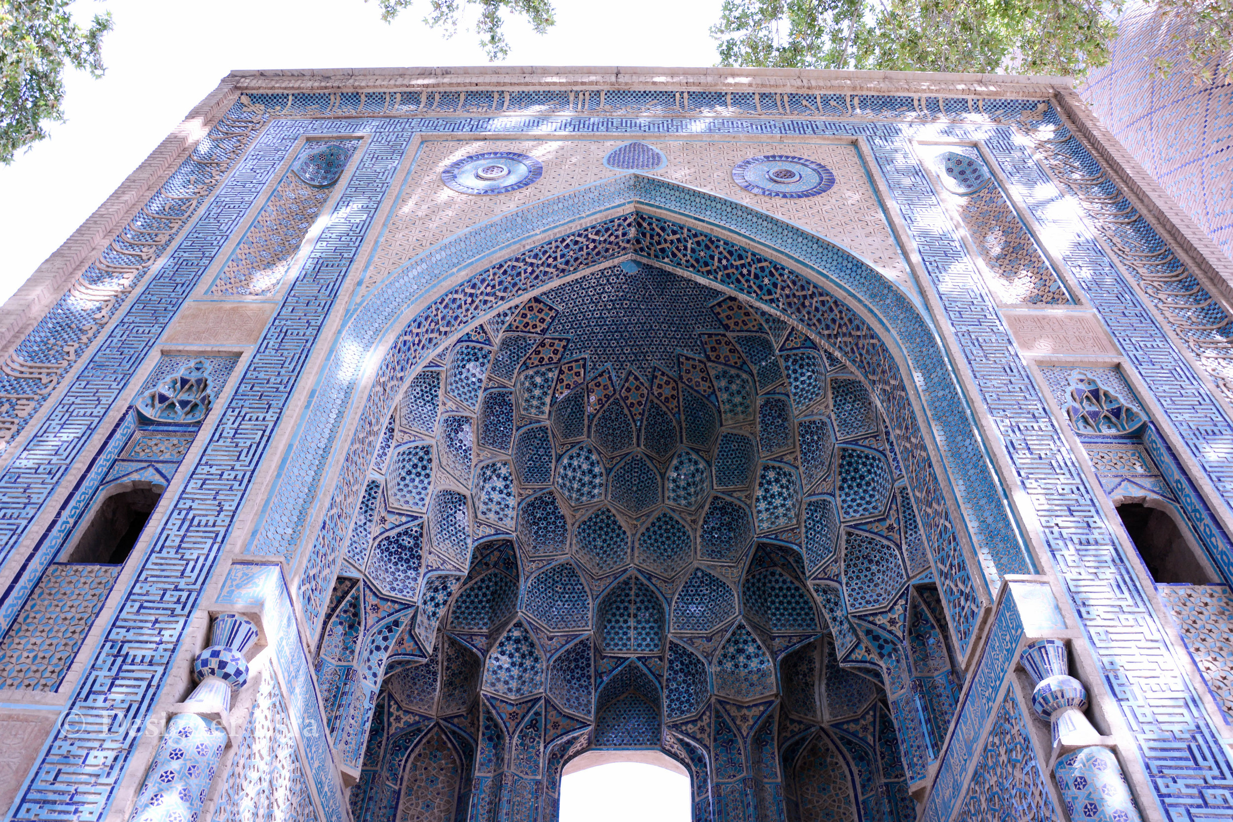 he façade is the only remains of an early fourteenth century khanaqah