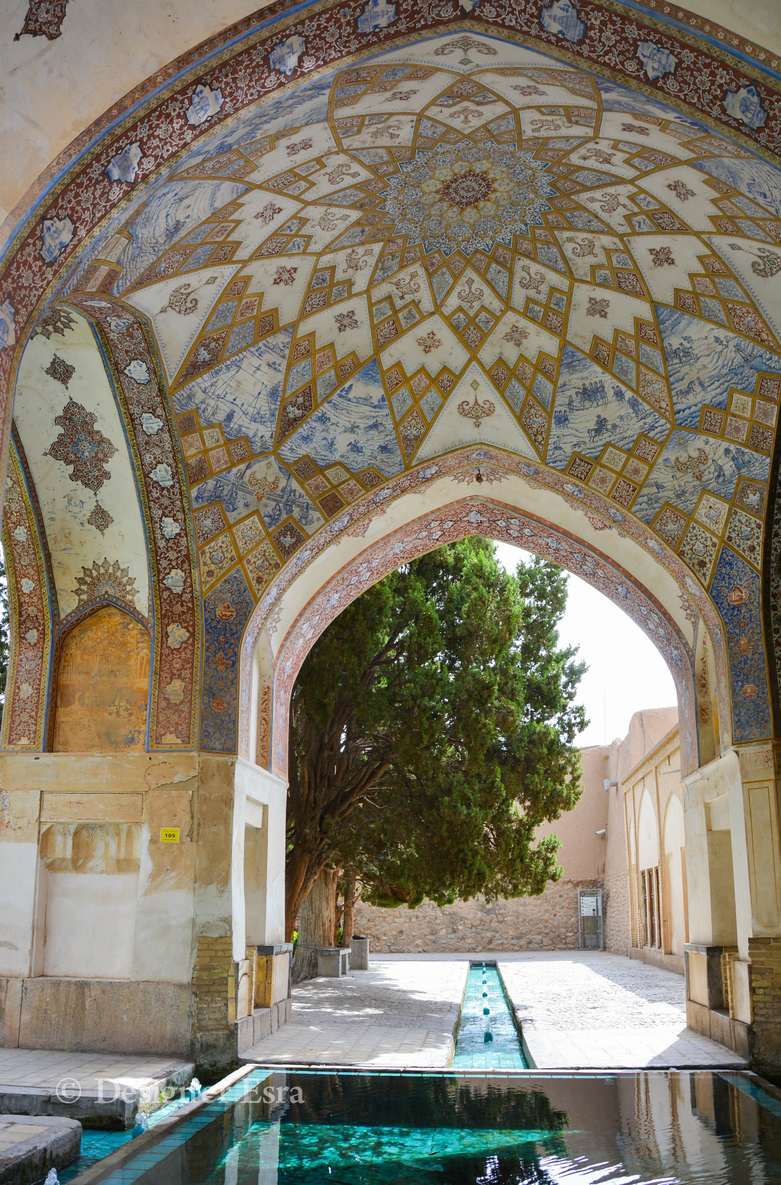 Islamic Geometry in the Fin Garden in Iran 