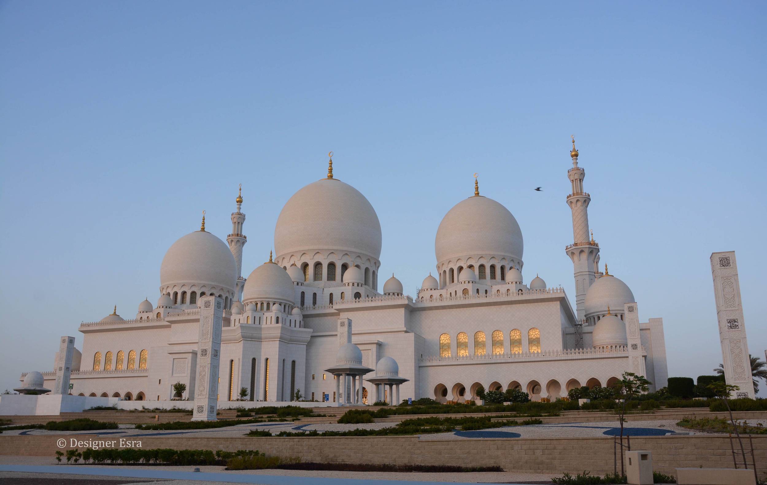 Sheikh Zayed Grand Mosque is known as the white mosque as well