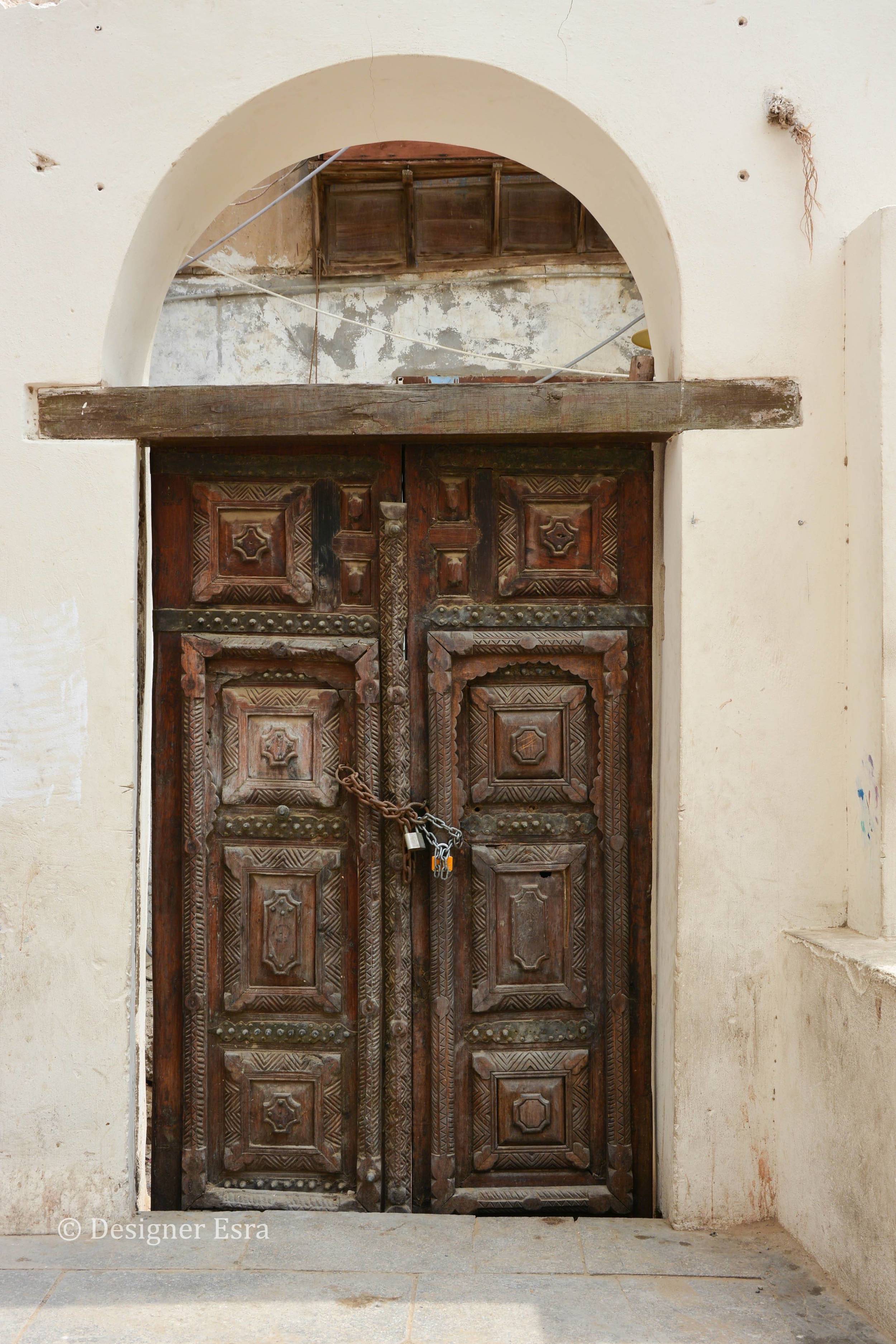 Wooden Door in Saudi