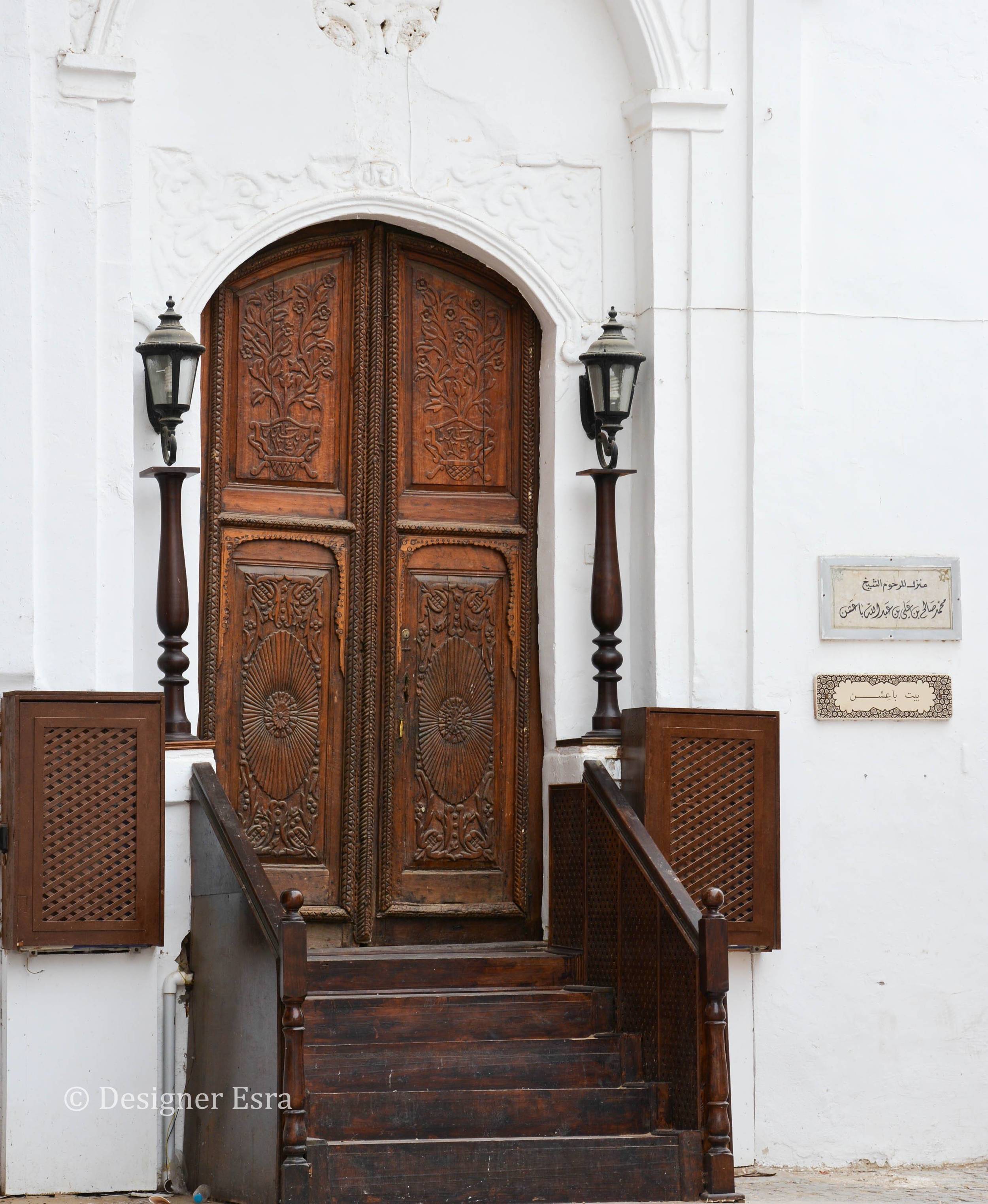 Renovated Wooden Door in Saudi