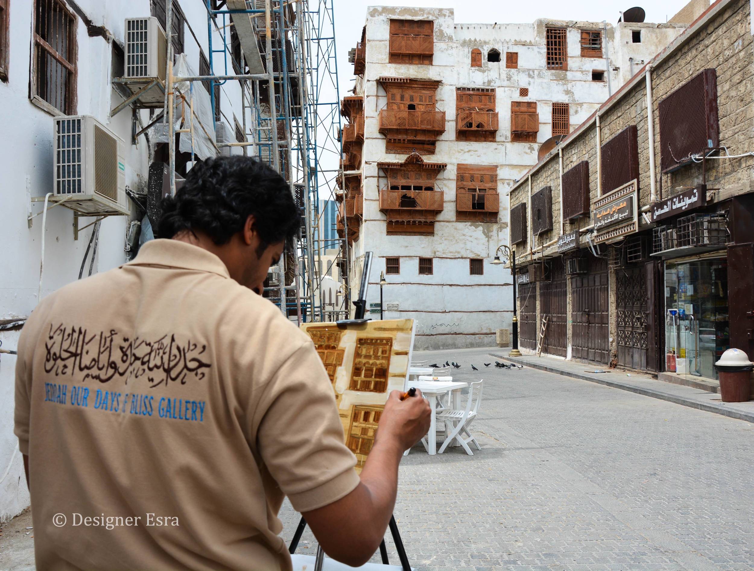 Painting in Jeddah 