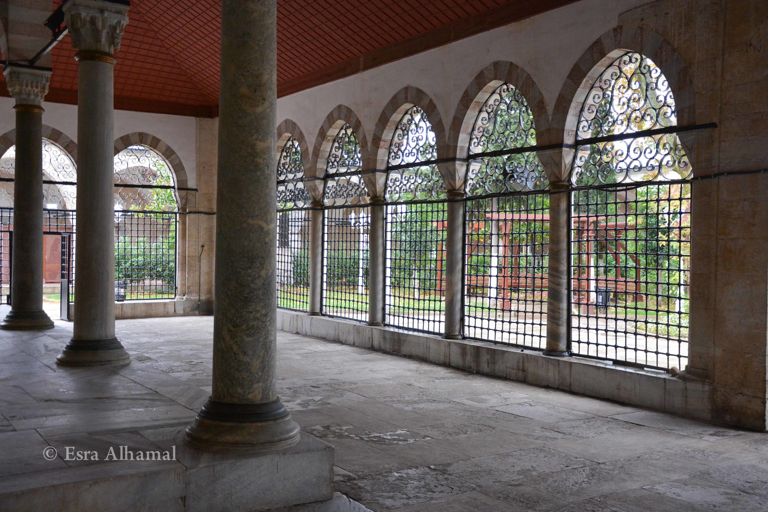 Atik Valide Mosque Courtyard