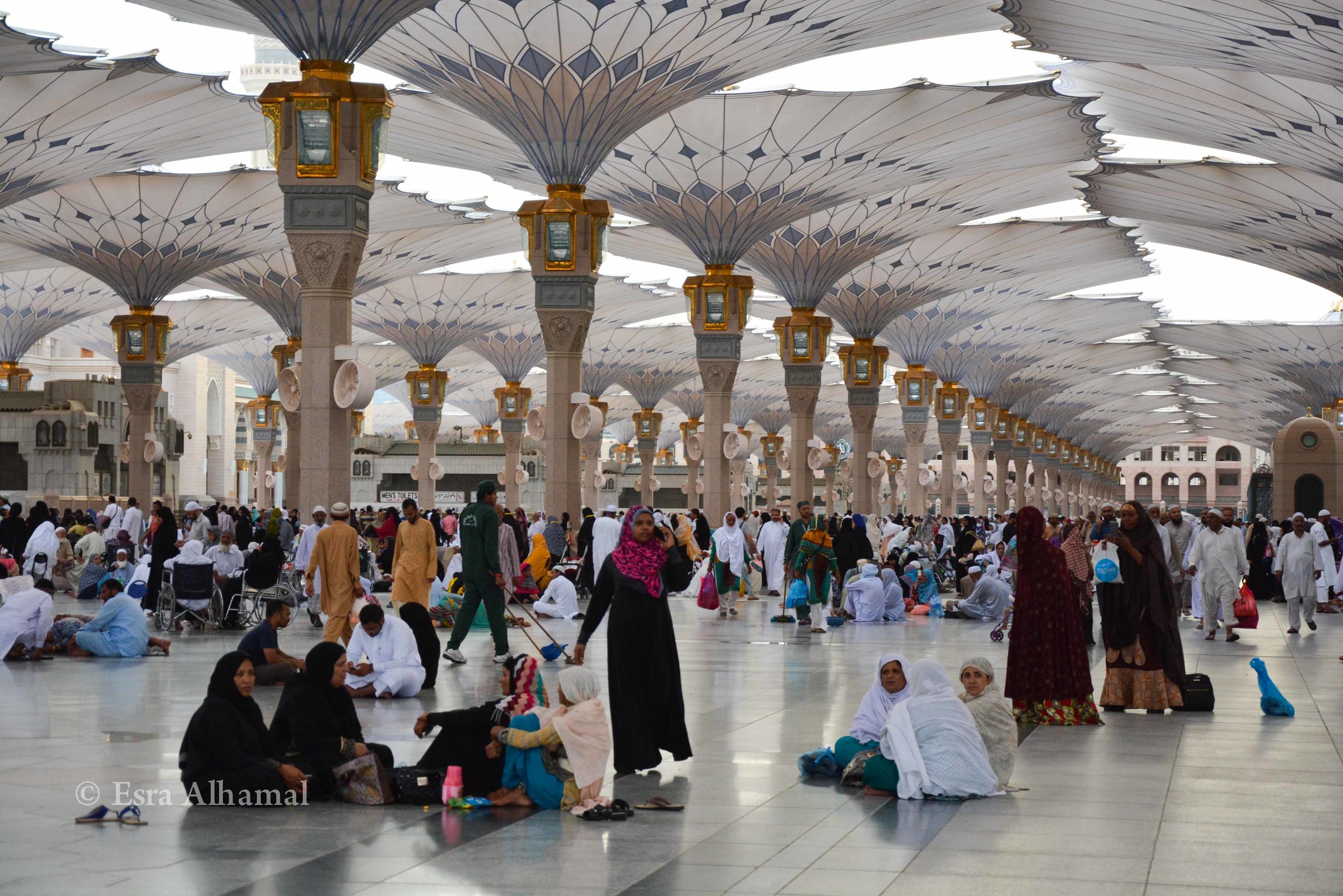 Architecture of the prophet's mosque 