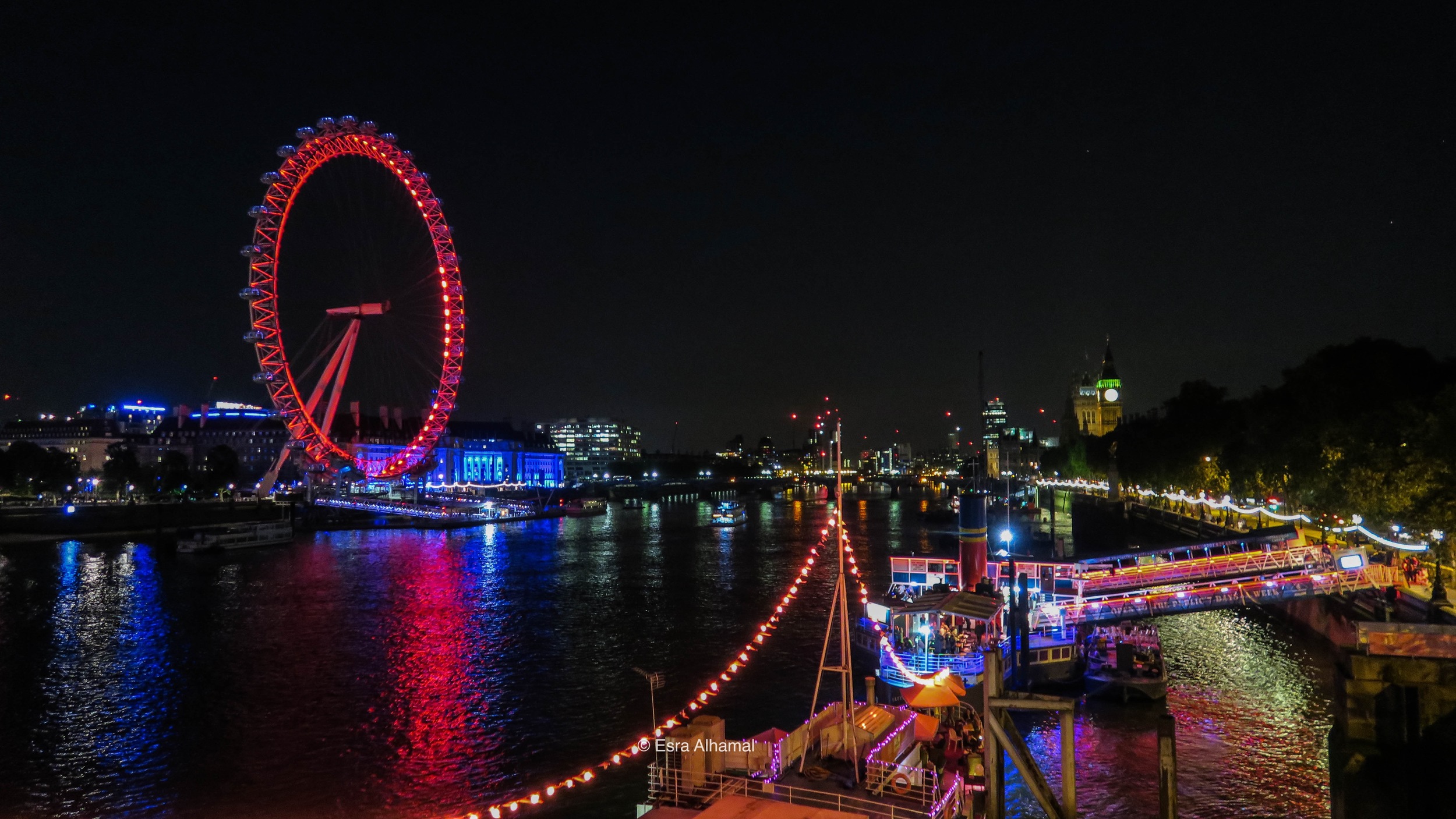 London Eye at Night