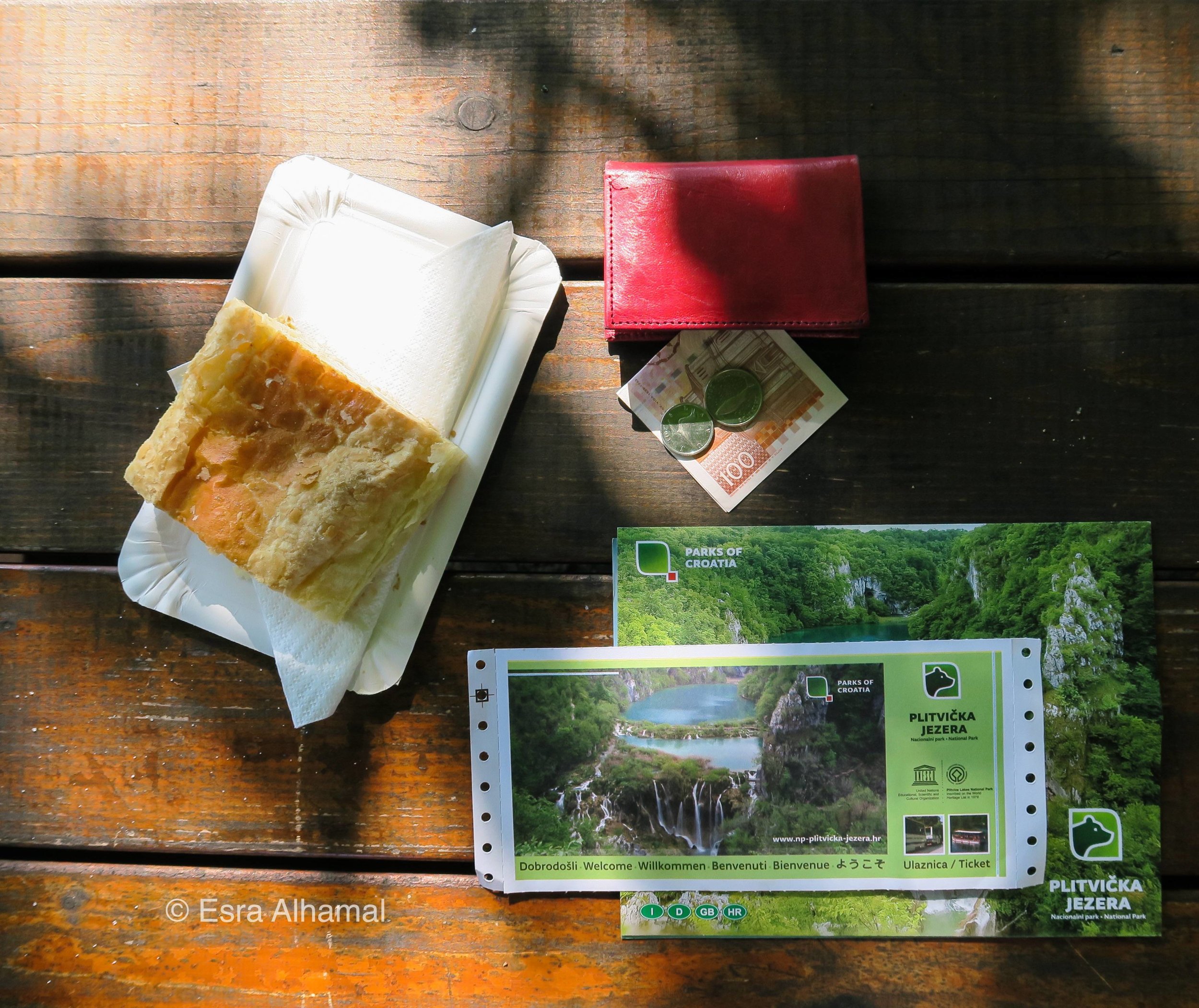 Quick Snack in Plitvice Lakes National Park