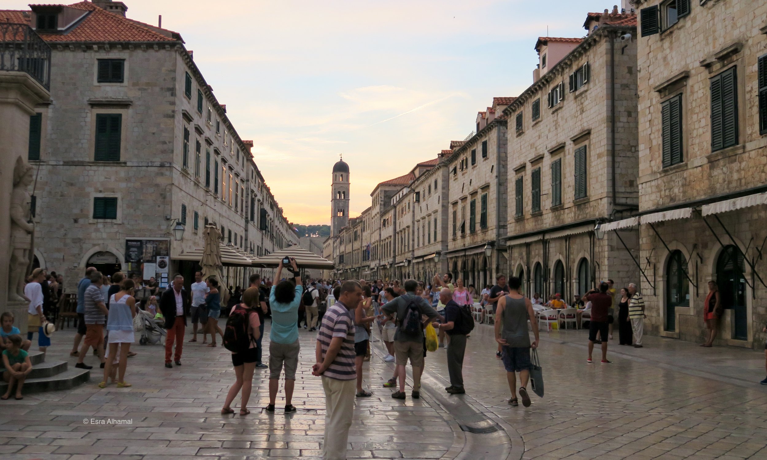 Dubrovnik was heaving with tourists