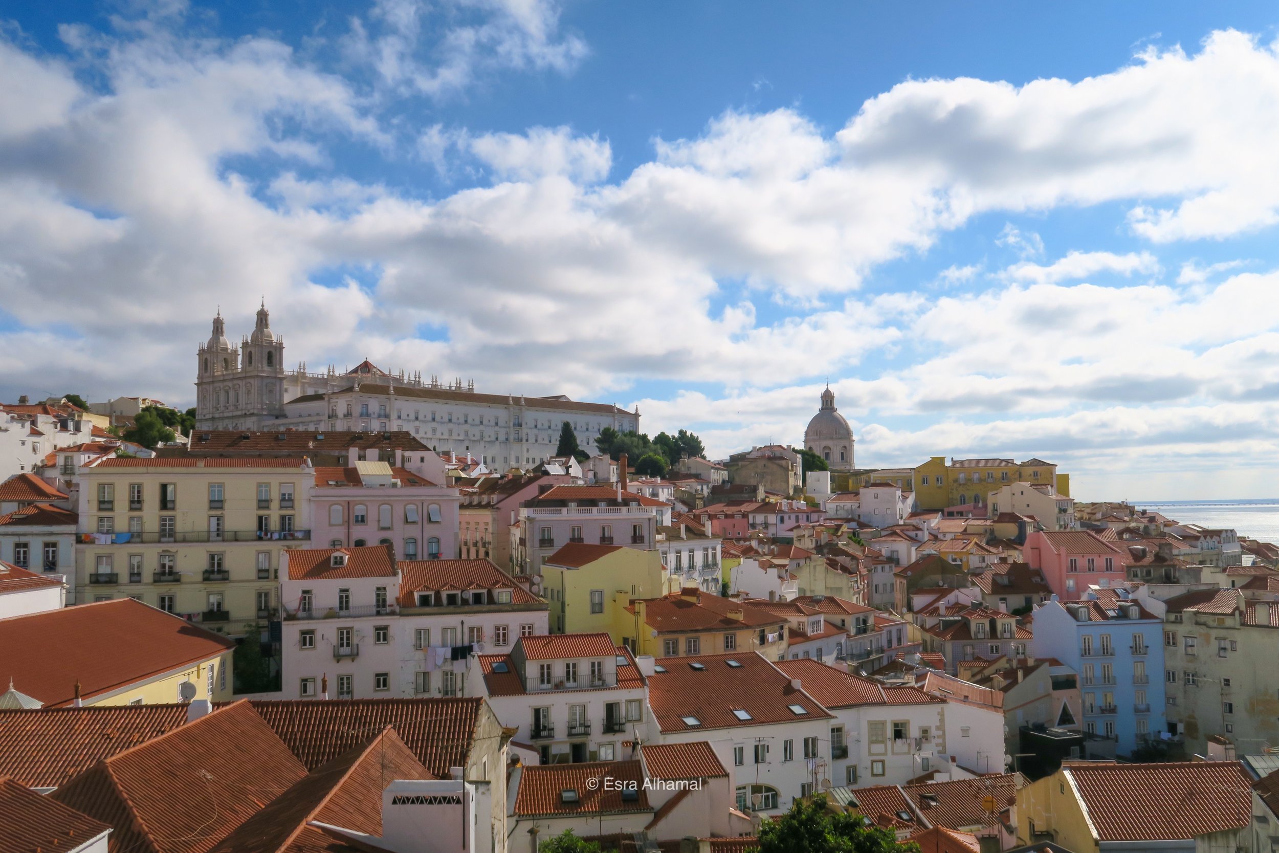 Overlooking Lisbon 