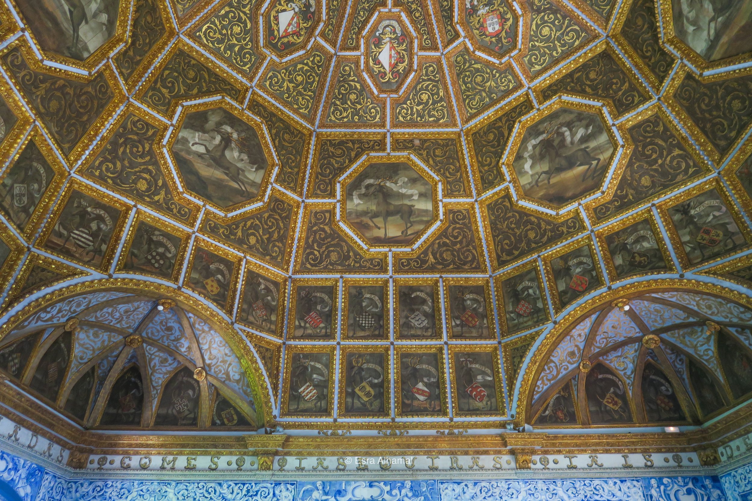 Sintra Palace Ceiling 