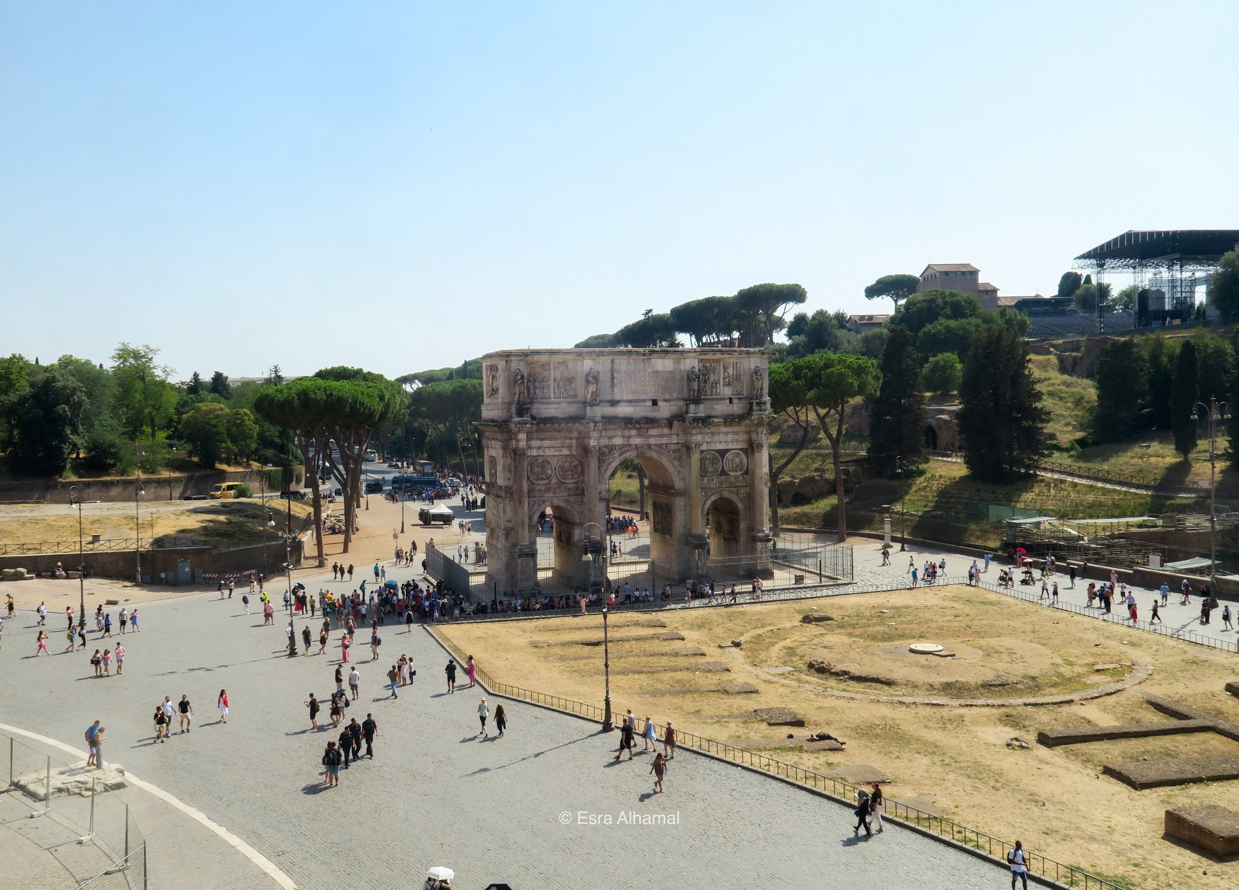 Roman Forum Entry 