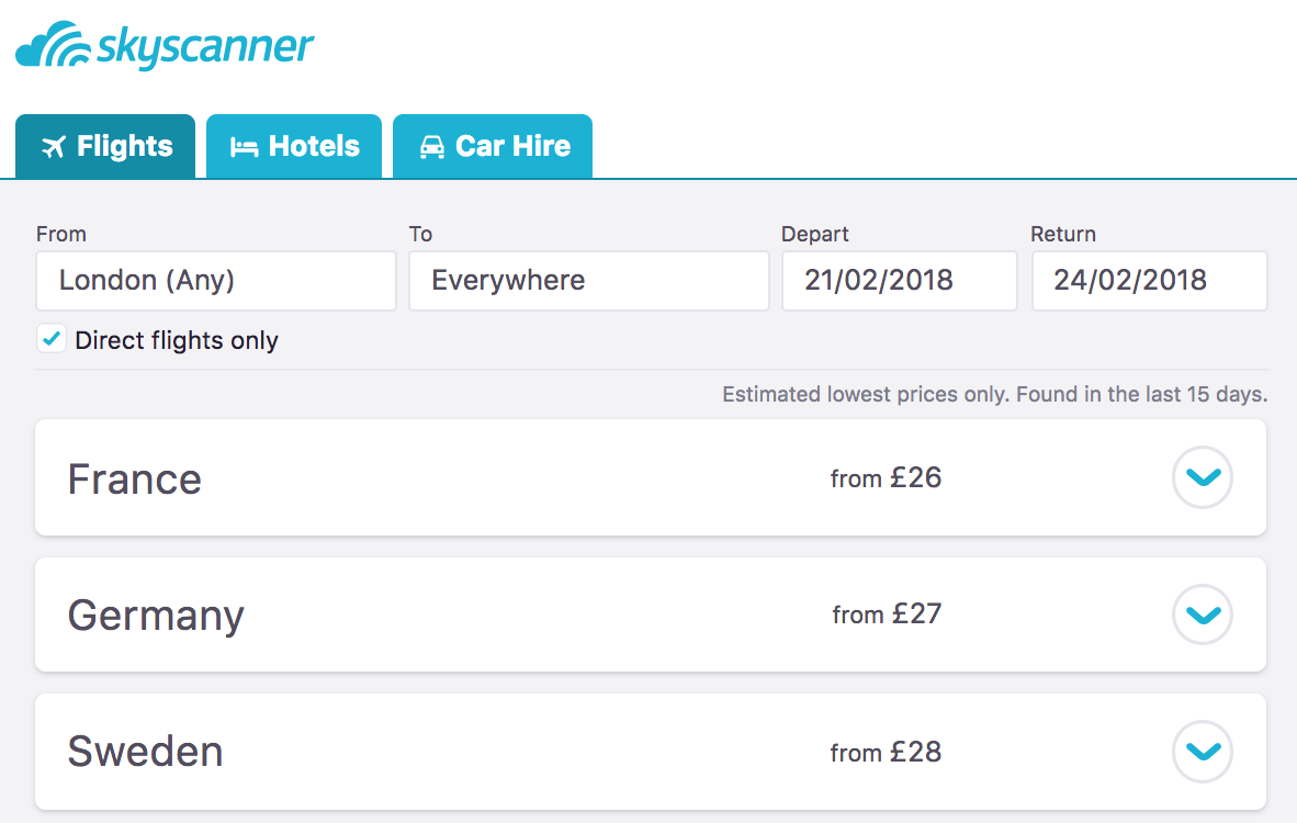 How To Find Cheap Flights On Skyscanner