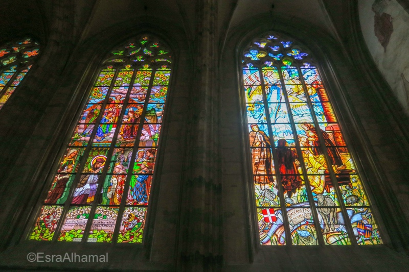St. Barbara's Church Glass Windows