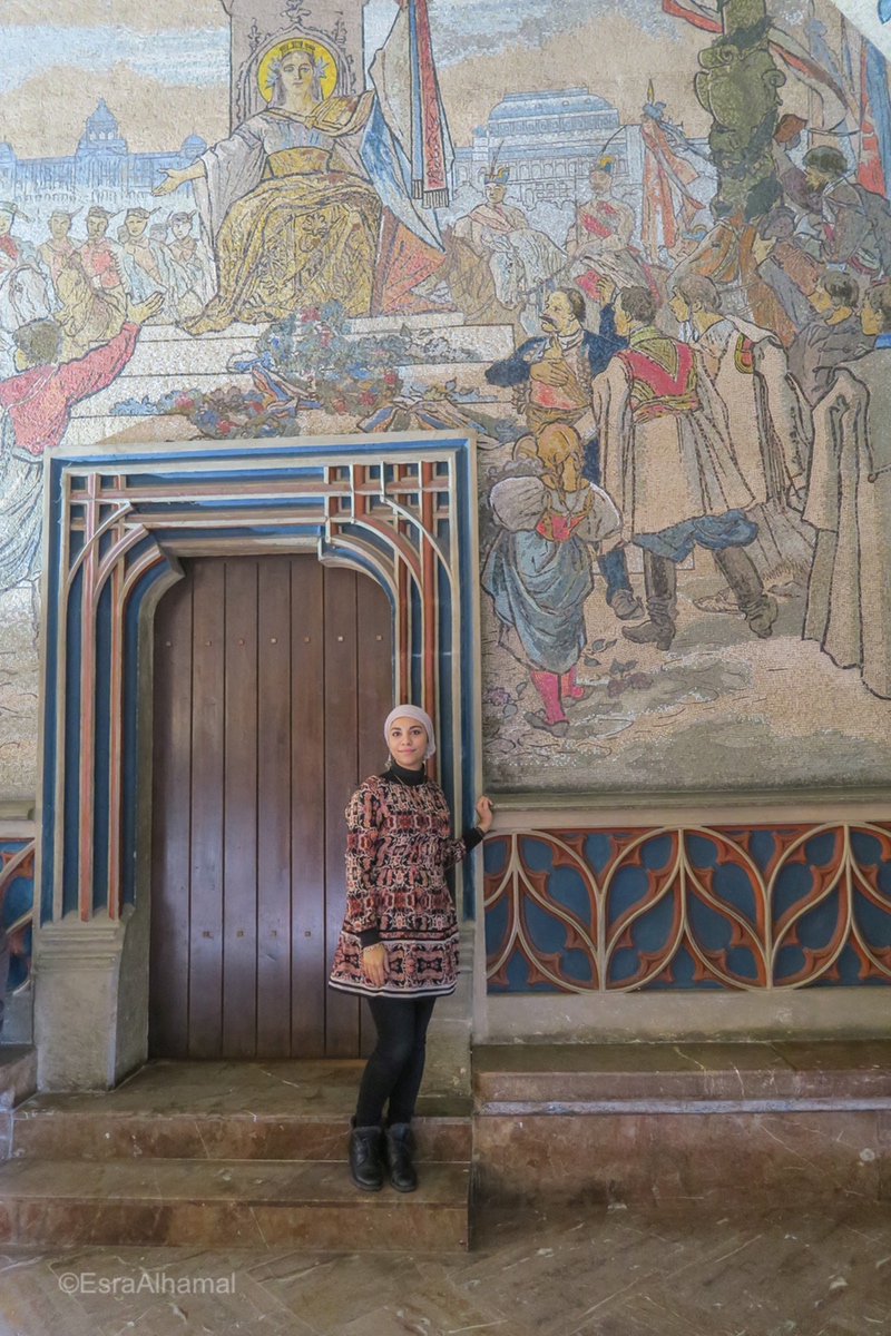 Inside the Prague Town Hall