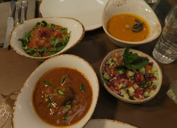 Methi Chicken + Venison Kofta + Kachumbar Salad London