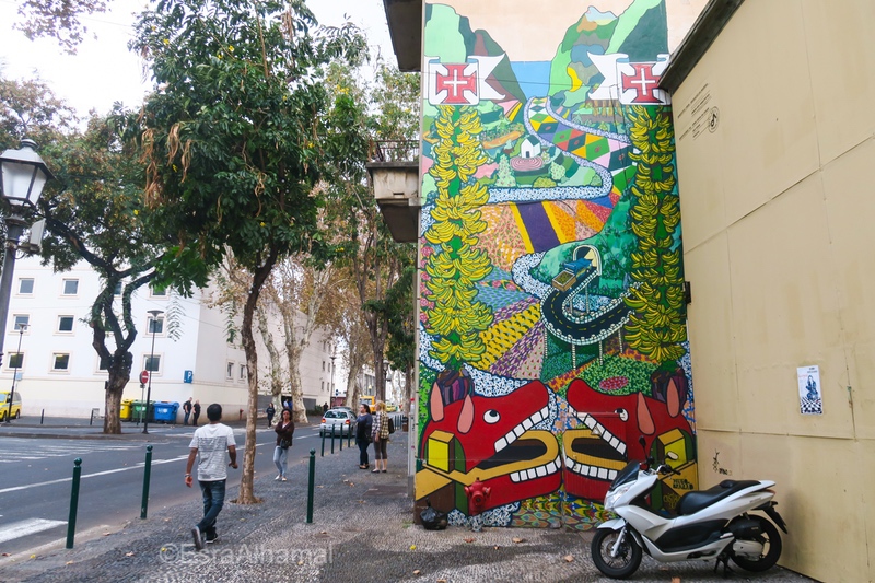 Graffiti in Funchal, Madeira