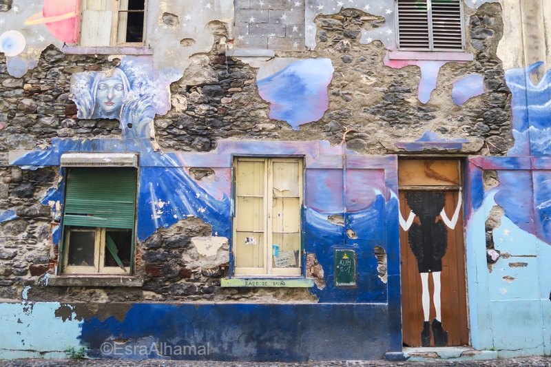 Street art in Funchal, Madeira