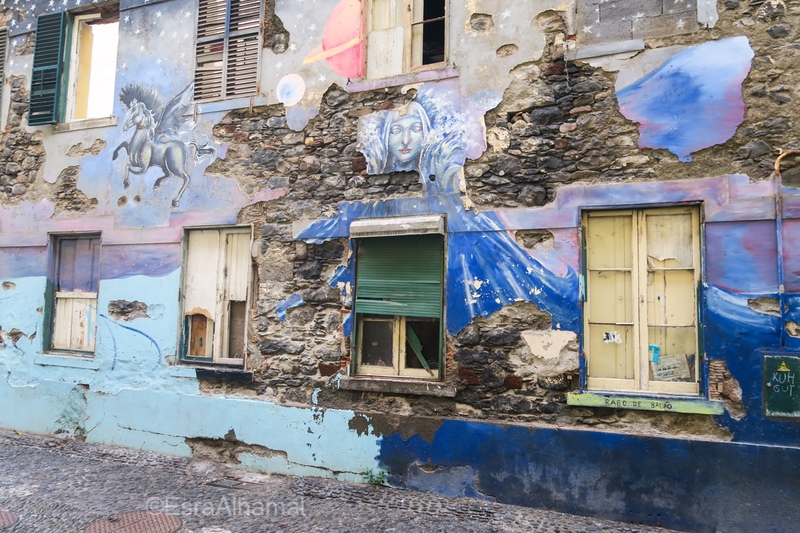 Grafitti art in Funchal, Madeira