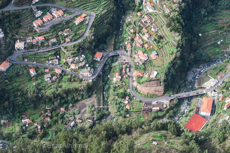 Nuns Valley from above Madeira 