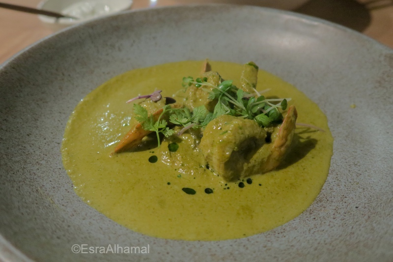Indian Prawn Curry in Gaspar's Vilnius