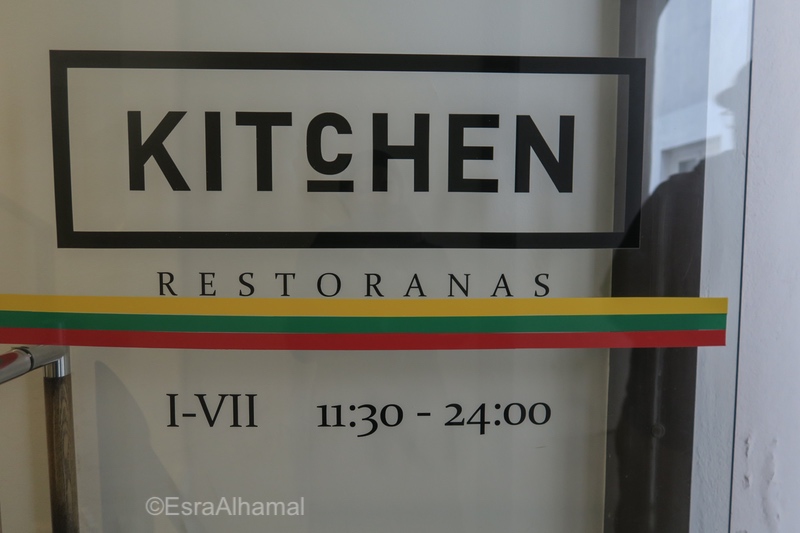 Kitchen restaurant recommendation in Vilnius