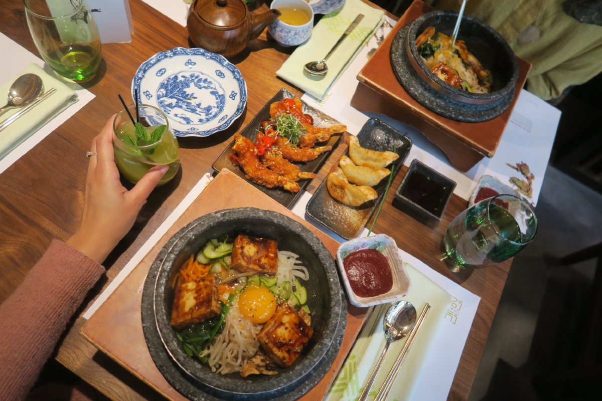 Korean Bibimbap in London near King's Cross