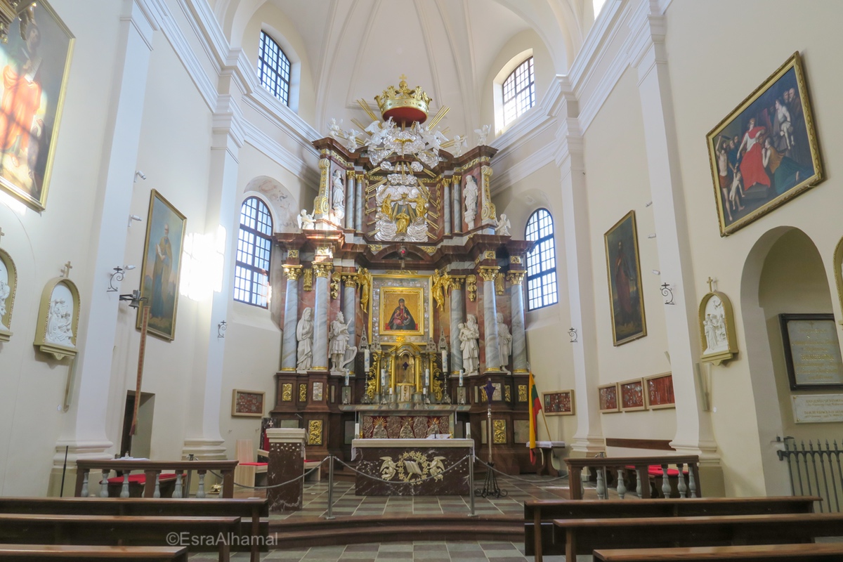 Inside Orthodox Cathedral in Trakai, Lithuania