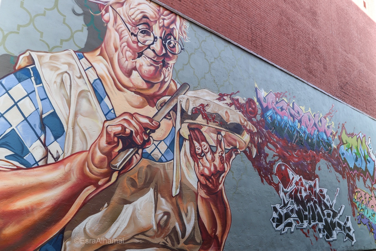 Big Scale Graffiti - street art in Leicester