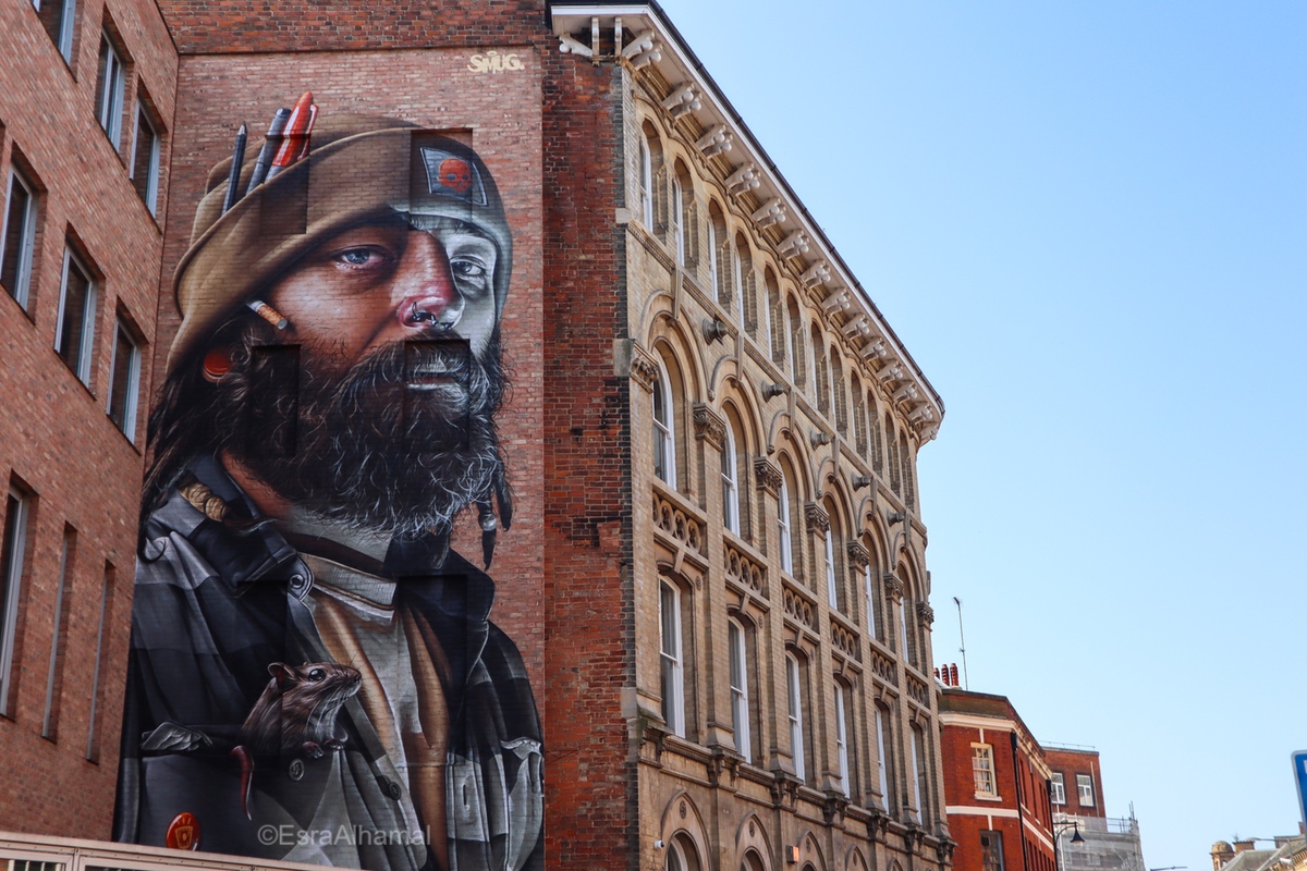 Smug - Graffiti street art in Leicester