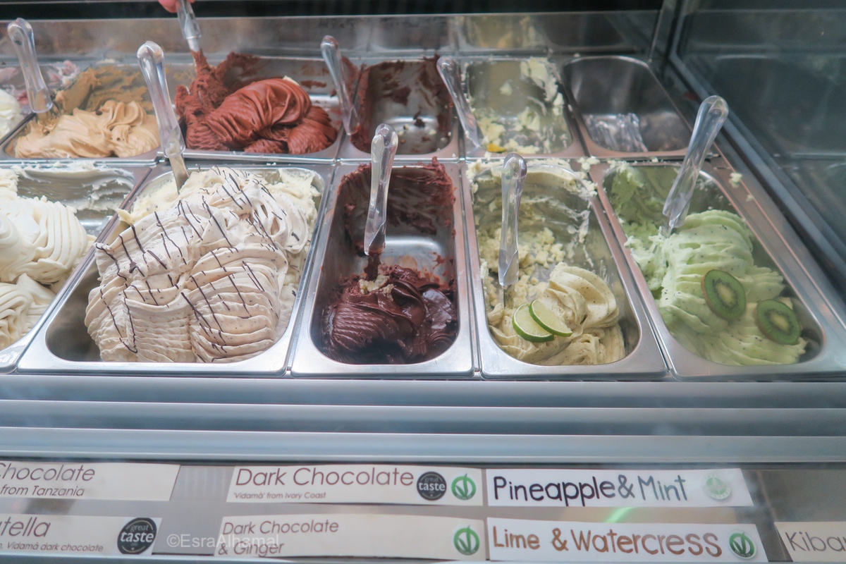 Ice Cream in Leicester at Gelato Village