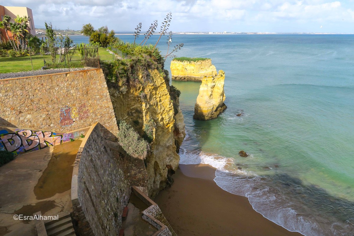 Beaches and cliffs in Lagos, Algarve