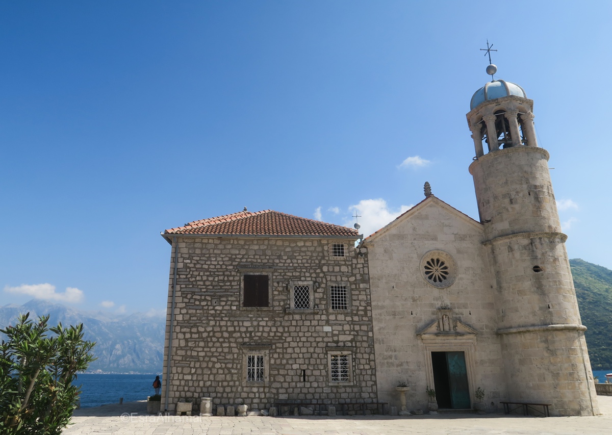 Artificial Church Island, Kotor, Montenegro