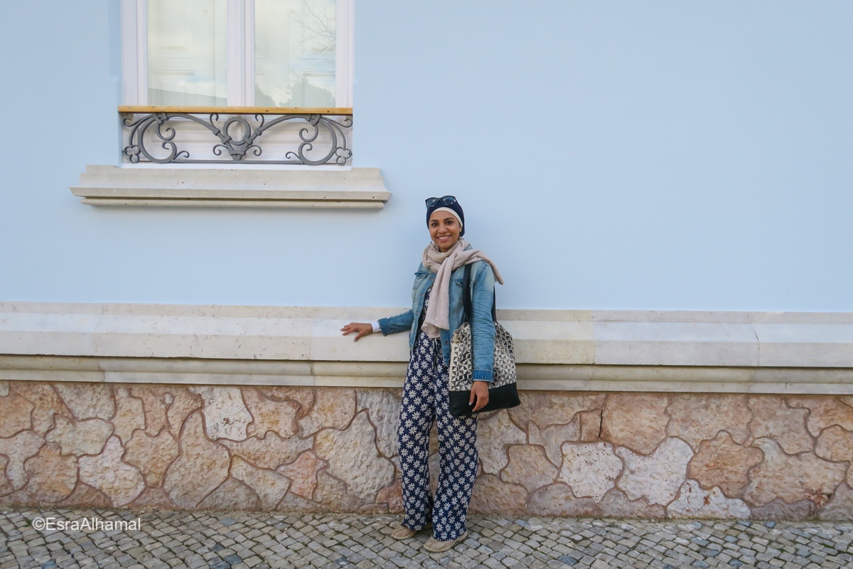 Coloured walls in Faro