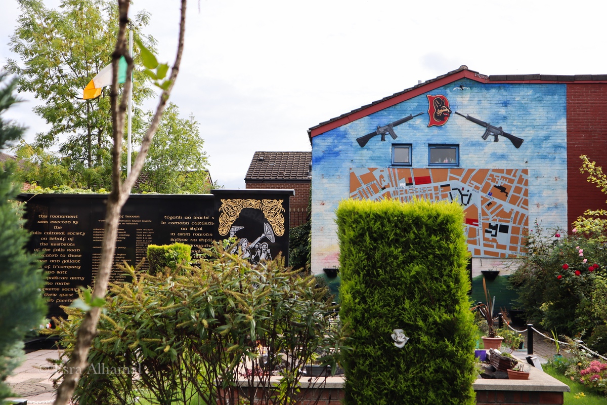 Republicans memorial in Belfast 