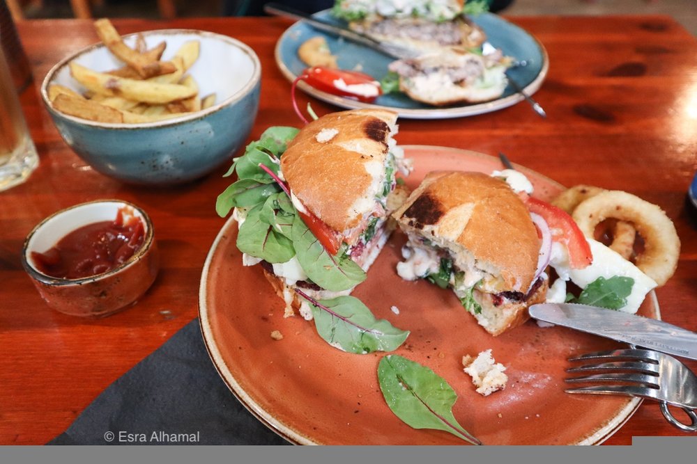 Salmon Burger in Tallinn