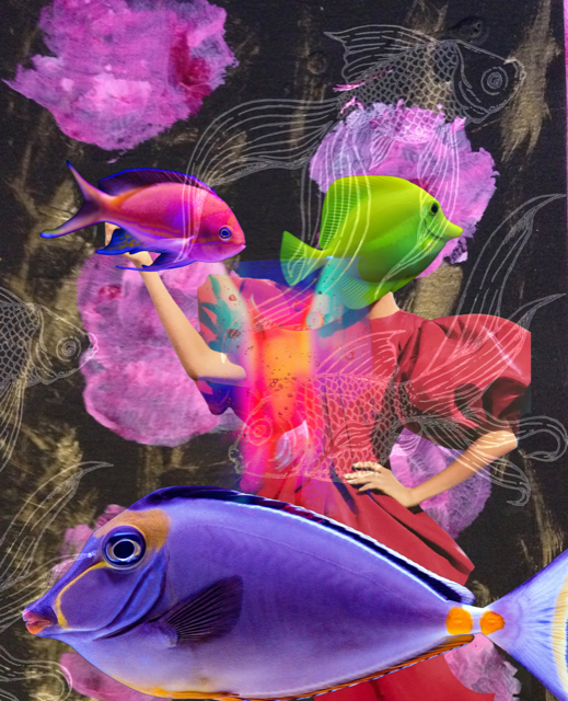 Wild Night · Digital Collage ·s