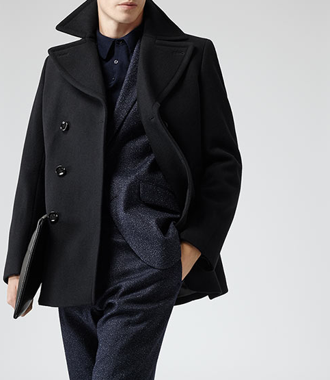 Navy Pea Coat