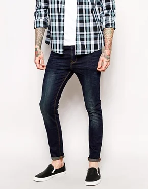 ASOS Skinny Jeans In Dark Wash
