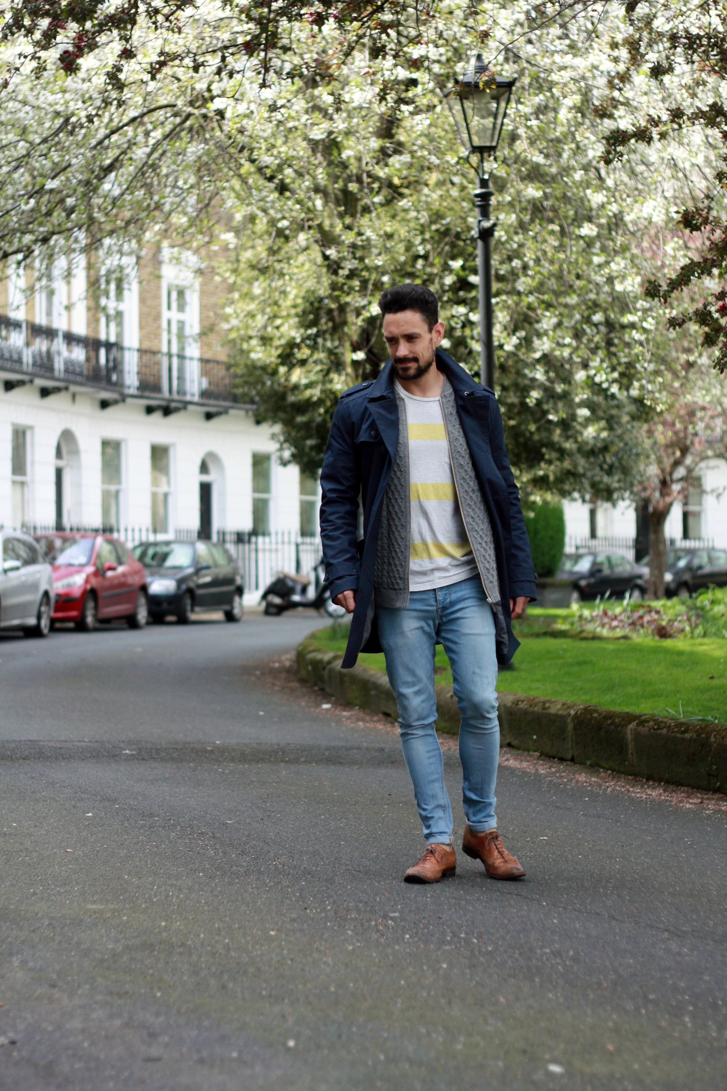 brogues and skinny jeans