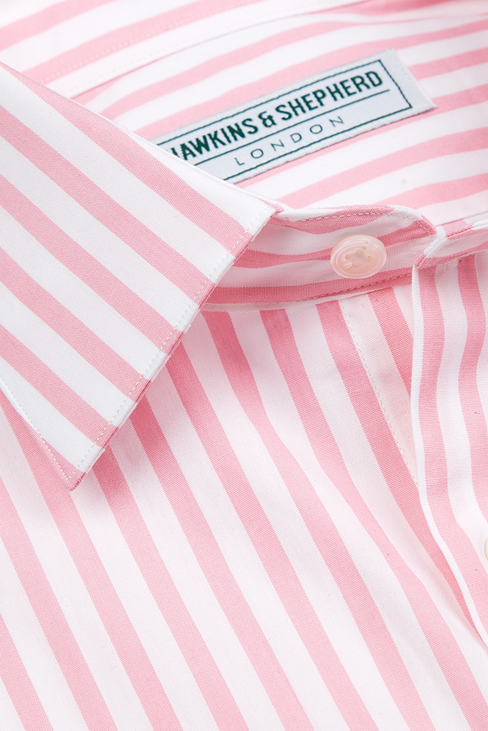 Hawkins & Shepherd Pink Stripe Shirt