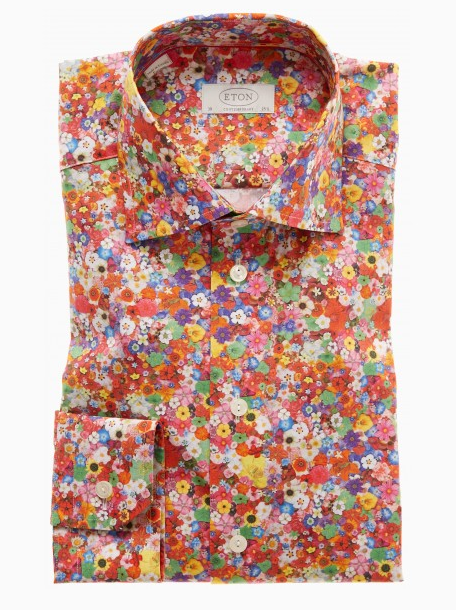 Eton Shirt Floral Print