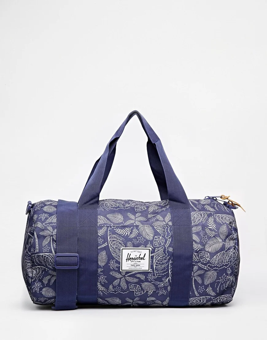 ASOS Blue Print Beach Bag